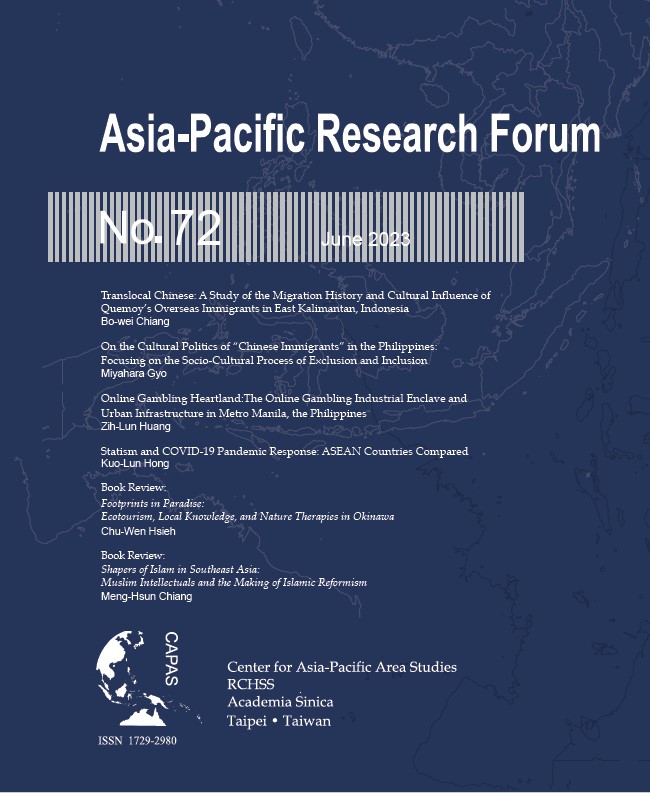 Asia-Pacific Research Forum No. 72